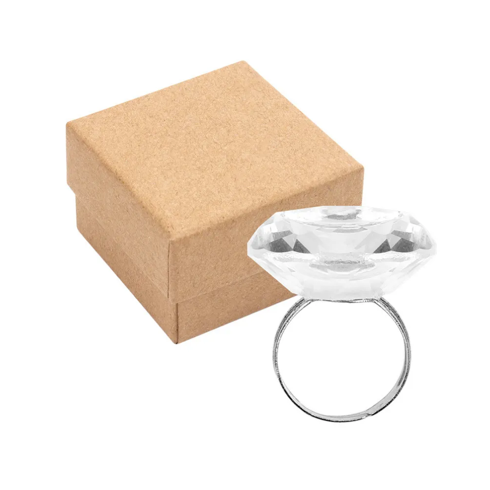 Crystal eyelash glue ring