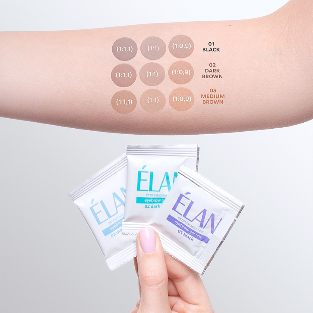 ELAN Eyebrow Gel Tint pack