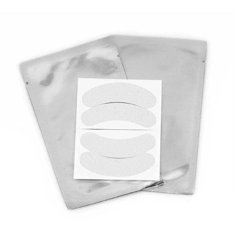 Thin gel eyelash patch flexible 2pairs Silver Pack
