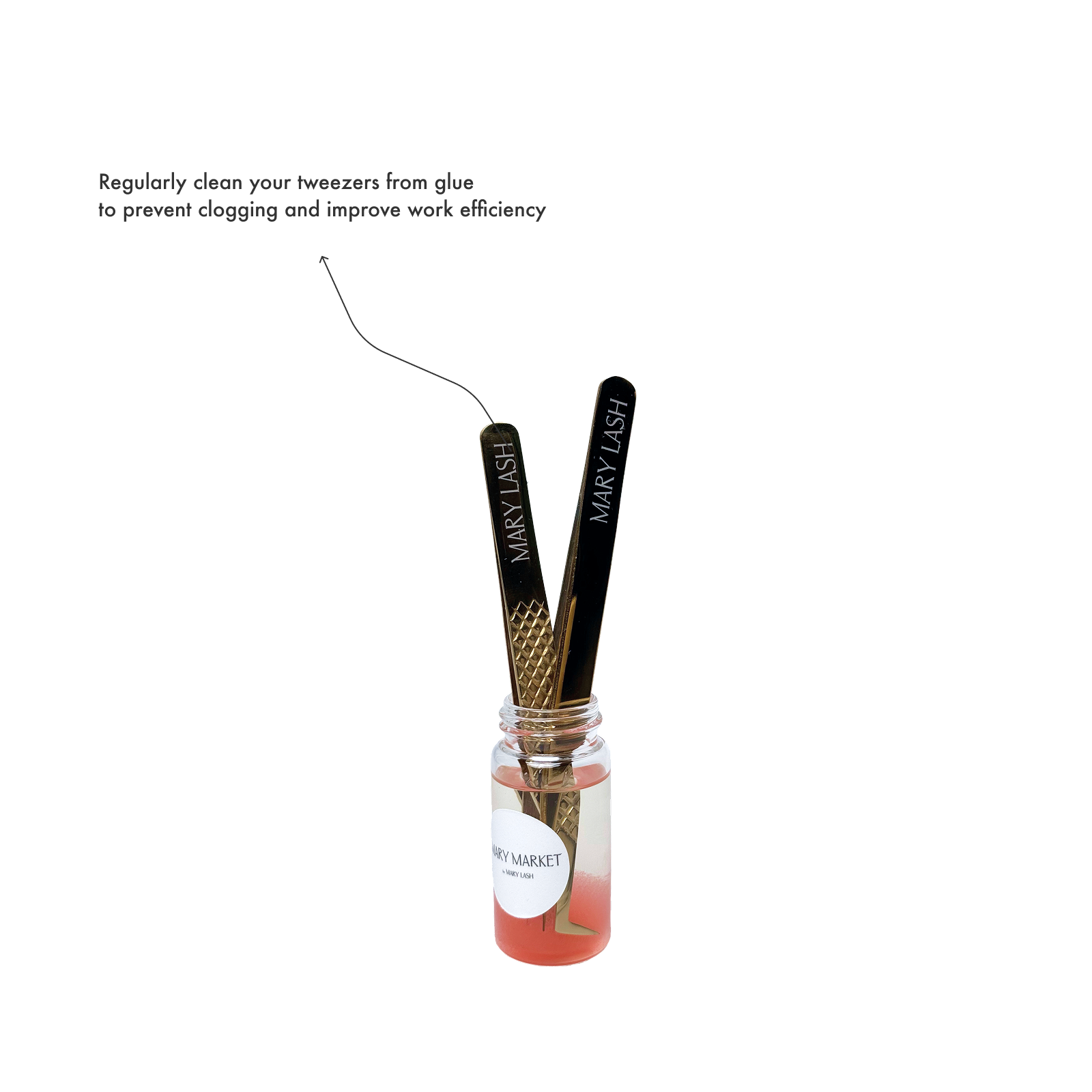 Eyelash Extensions Tweezer Cleanser 1 Bottles 30ml