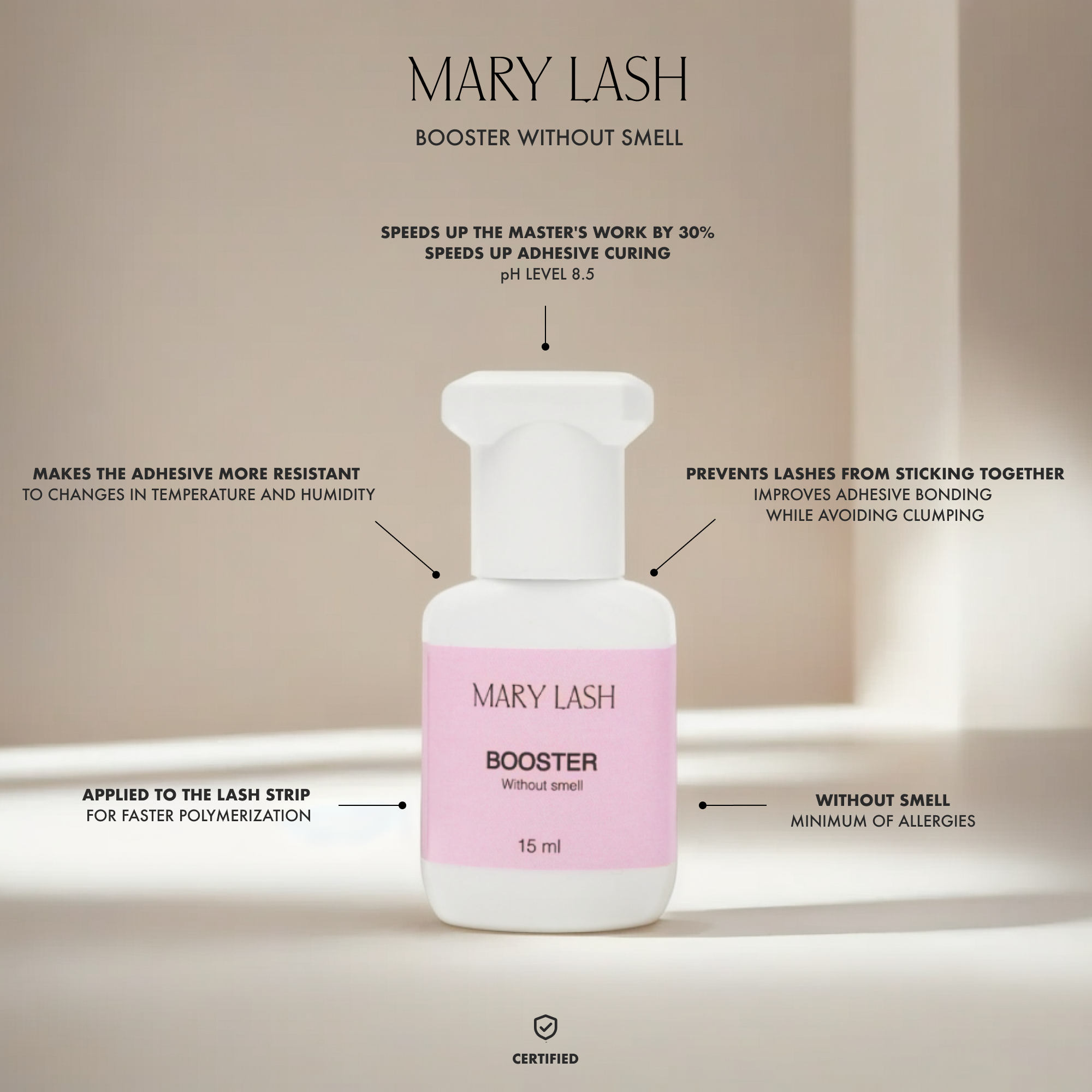 MARY LASH Booster Retention & Speed 15ml