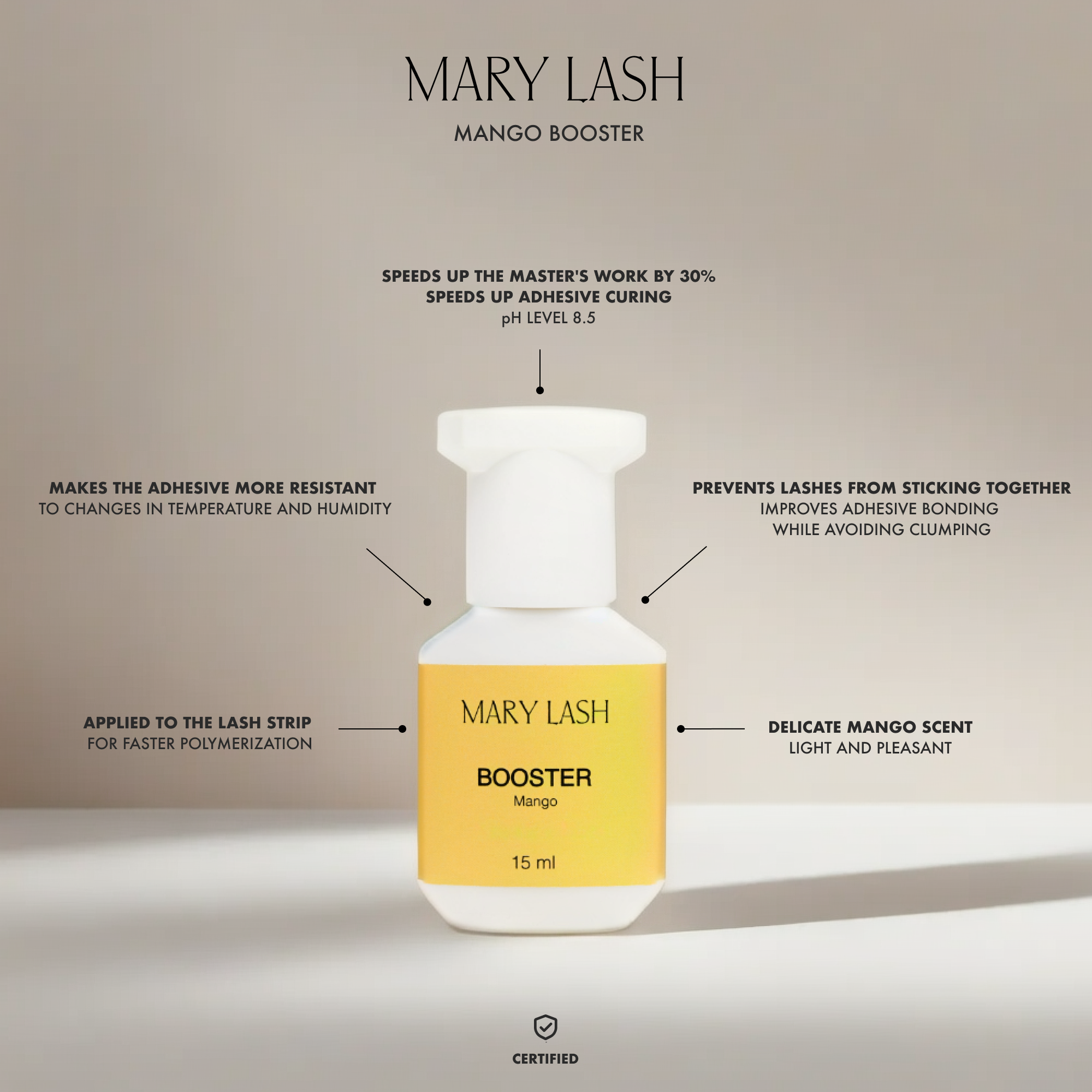 MARY LASH Booster Retention & Speed 15ml