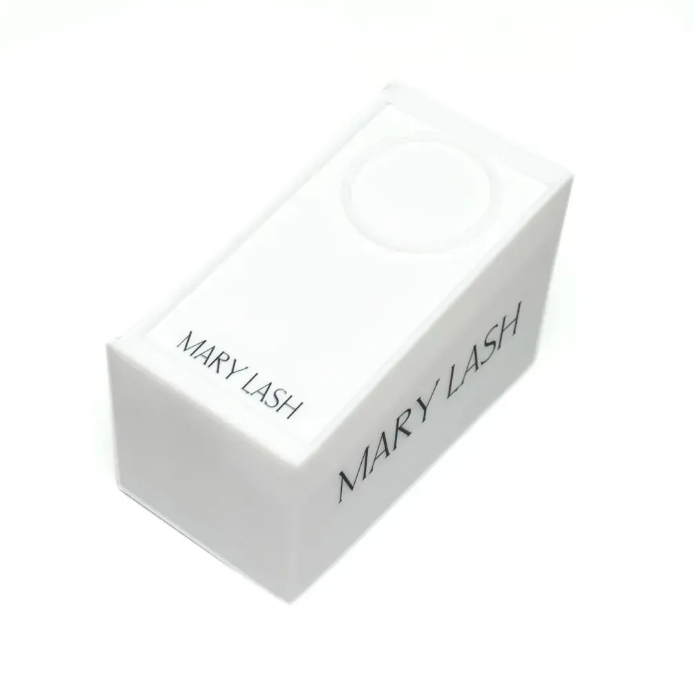 MARY LASH Angled Acrylic Lash Box with 5 Lash Trays and Ring Holder
