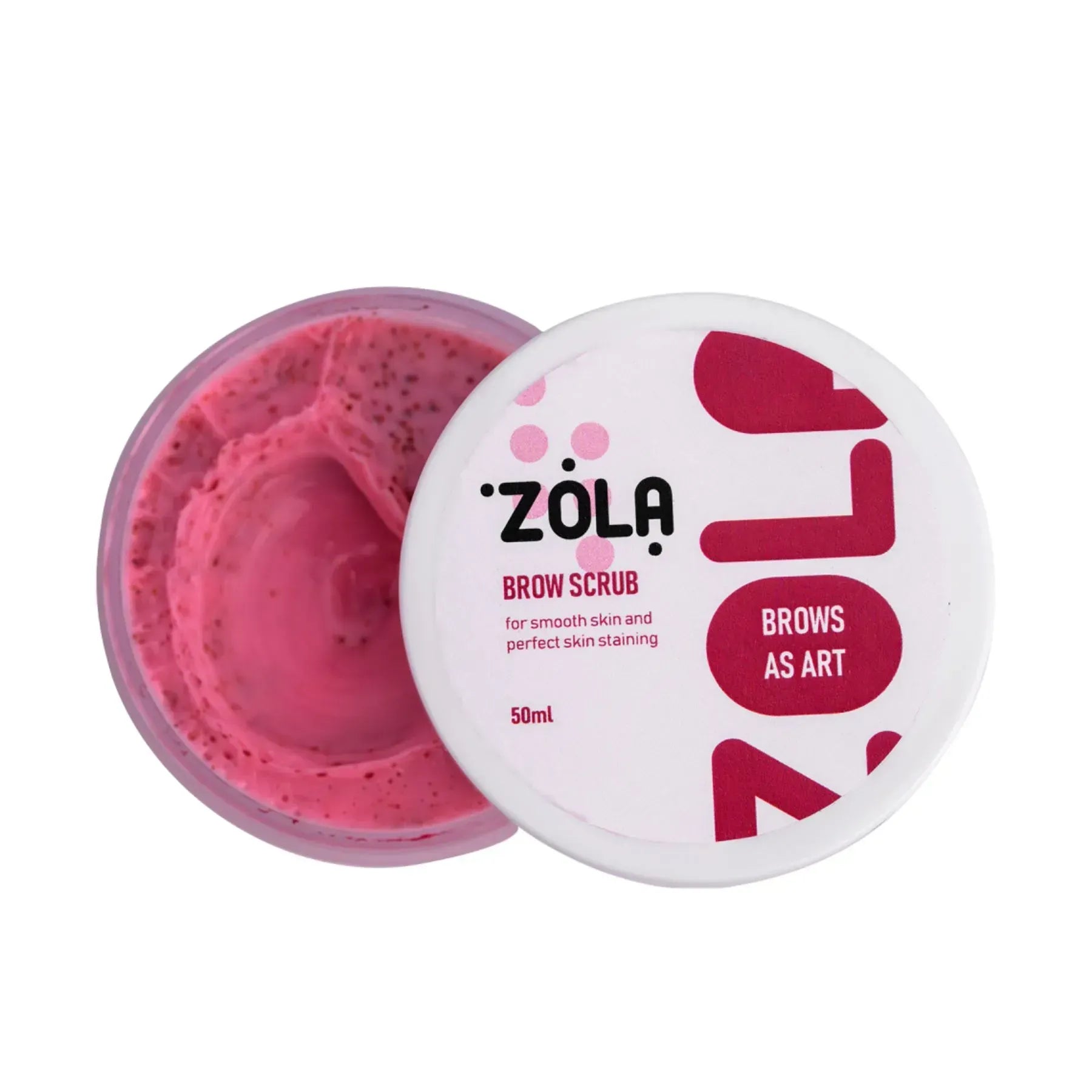ZOLA Eyebrow Scrub Mini 50ml | Professional Brow Exfoliator