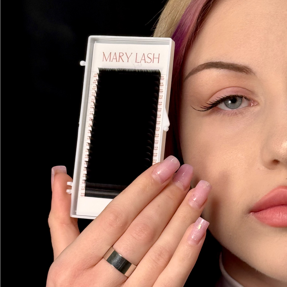 MARY LASH Black Volume Lashes 0,07 20 Lines
