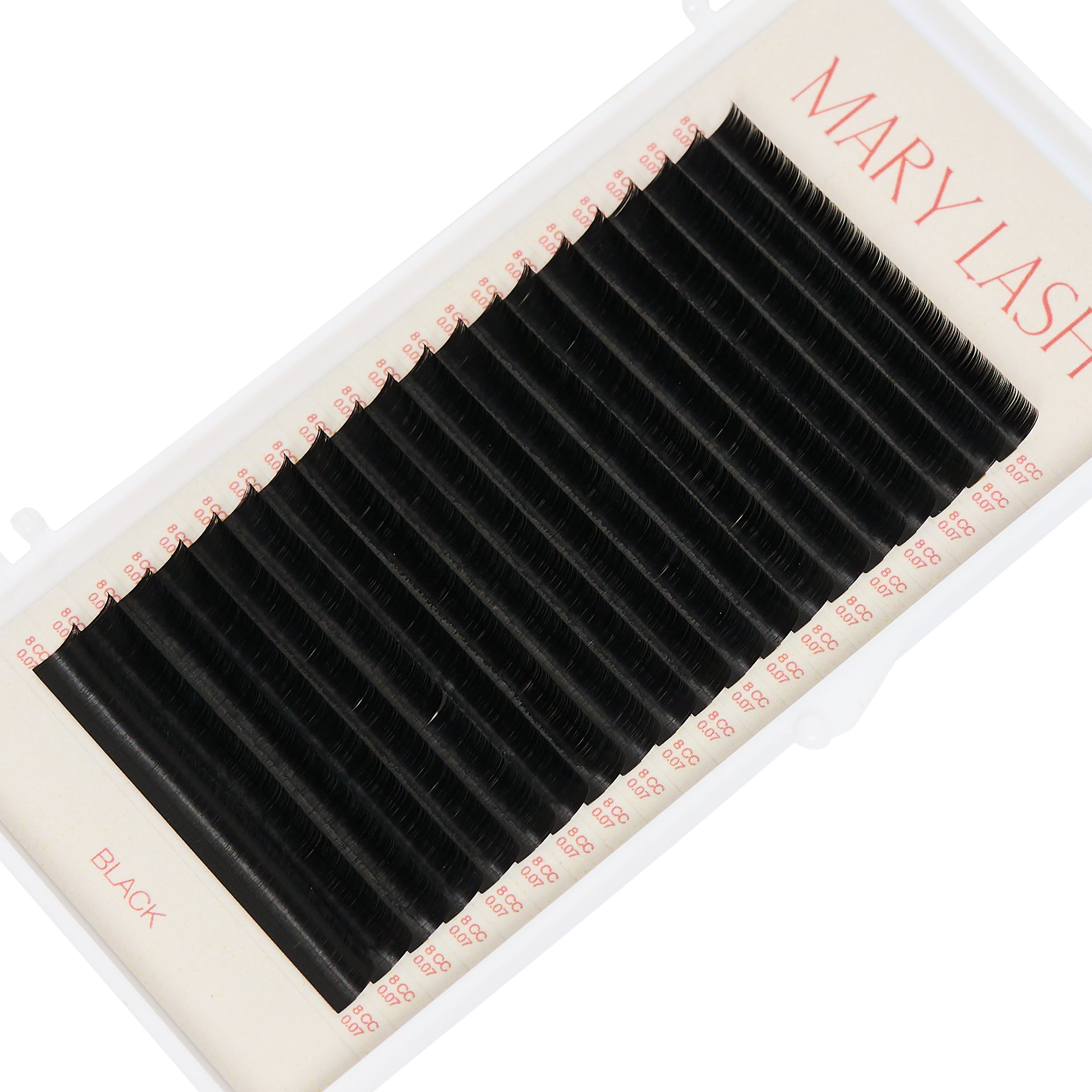 MARY LASH Black Volume Lashes 0,07 20 Lines