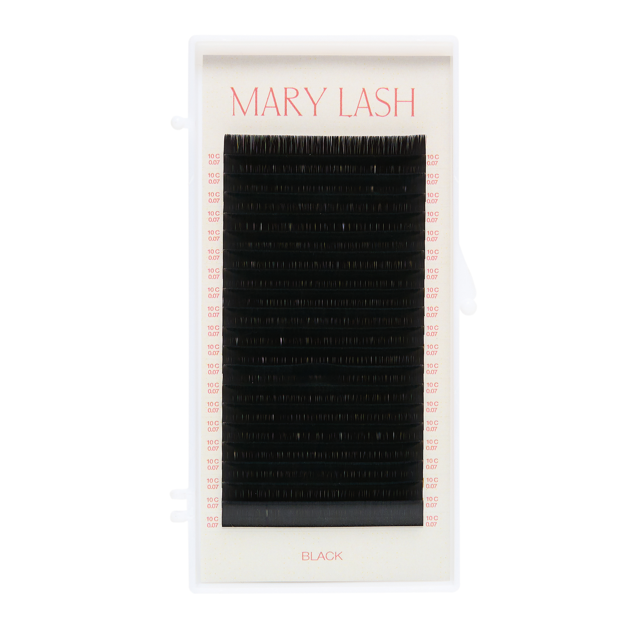 MARY LASH Black Volume Lashes 0,07 20 Lines