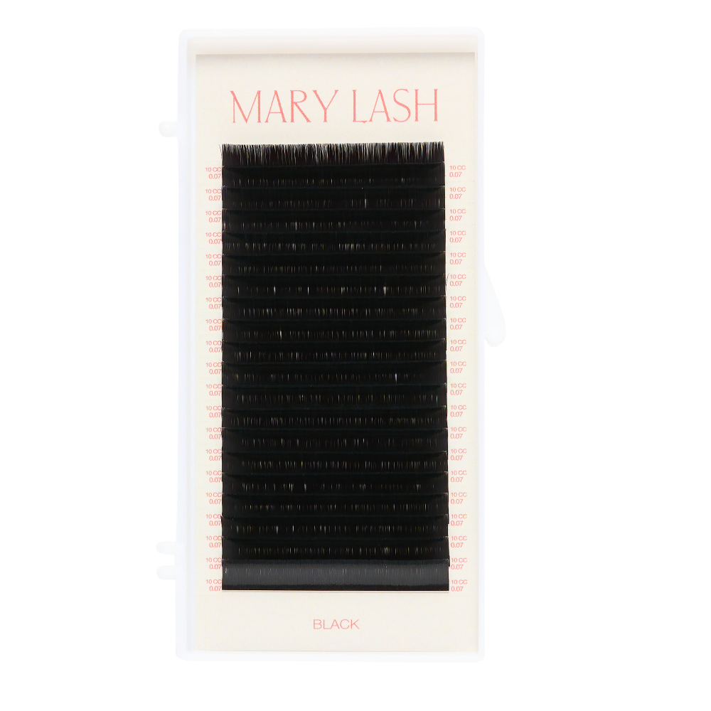 MARY LASH Black Volume Lashes 0,07 20 Lines