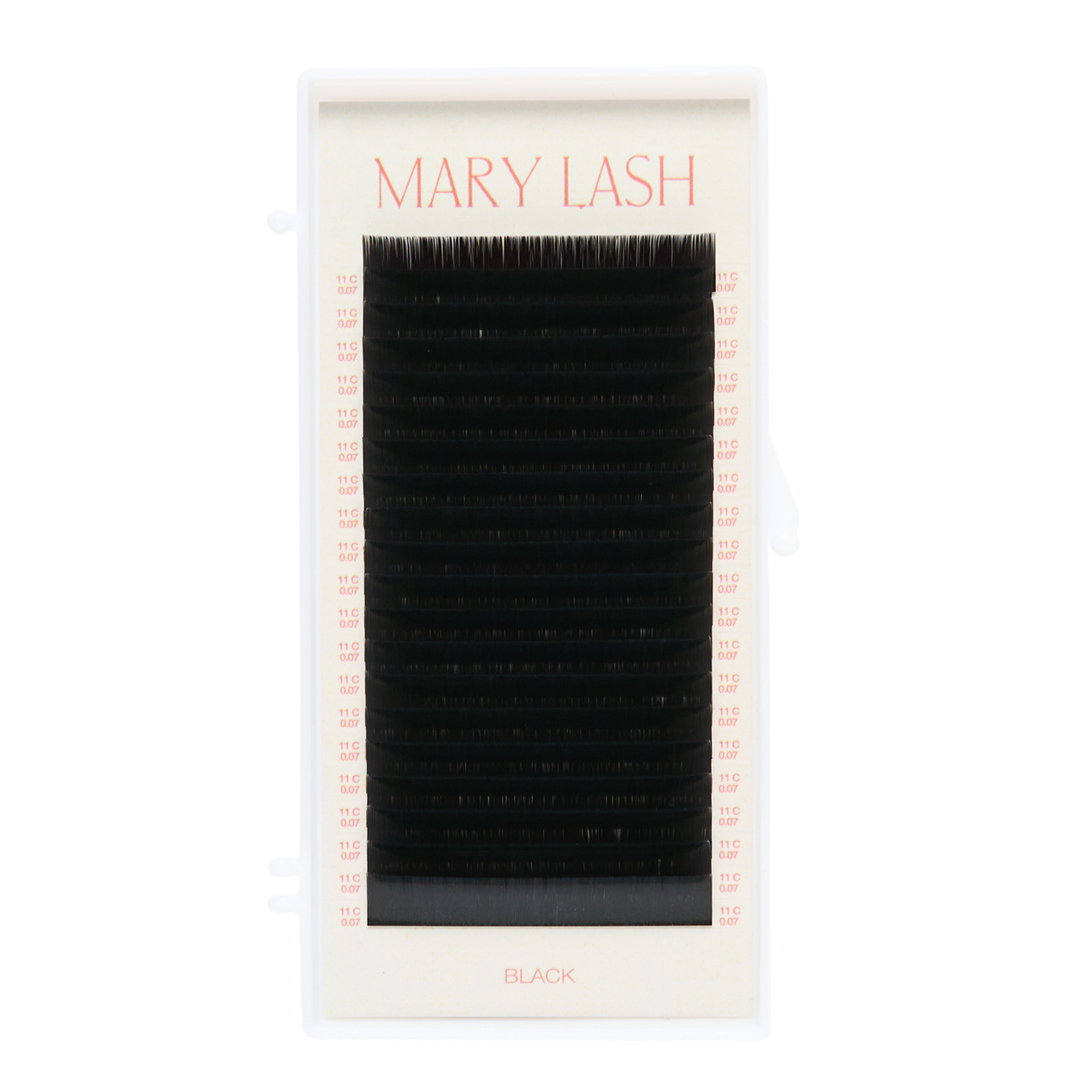 MARY LASH Black Volume Lashes 0,07 20 Lines