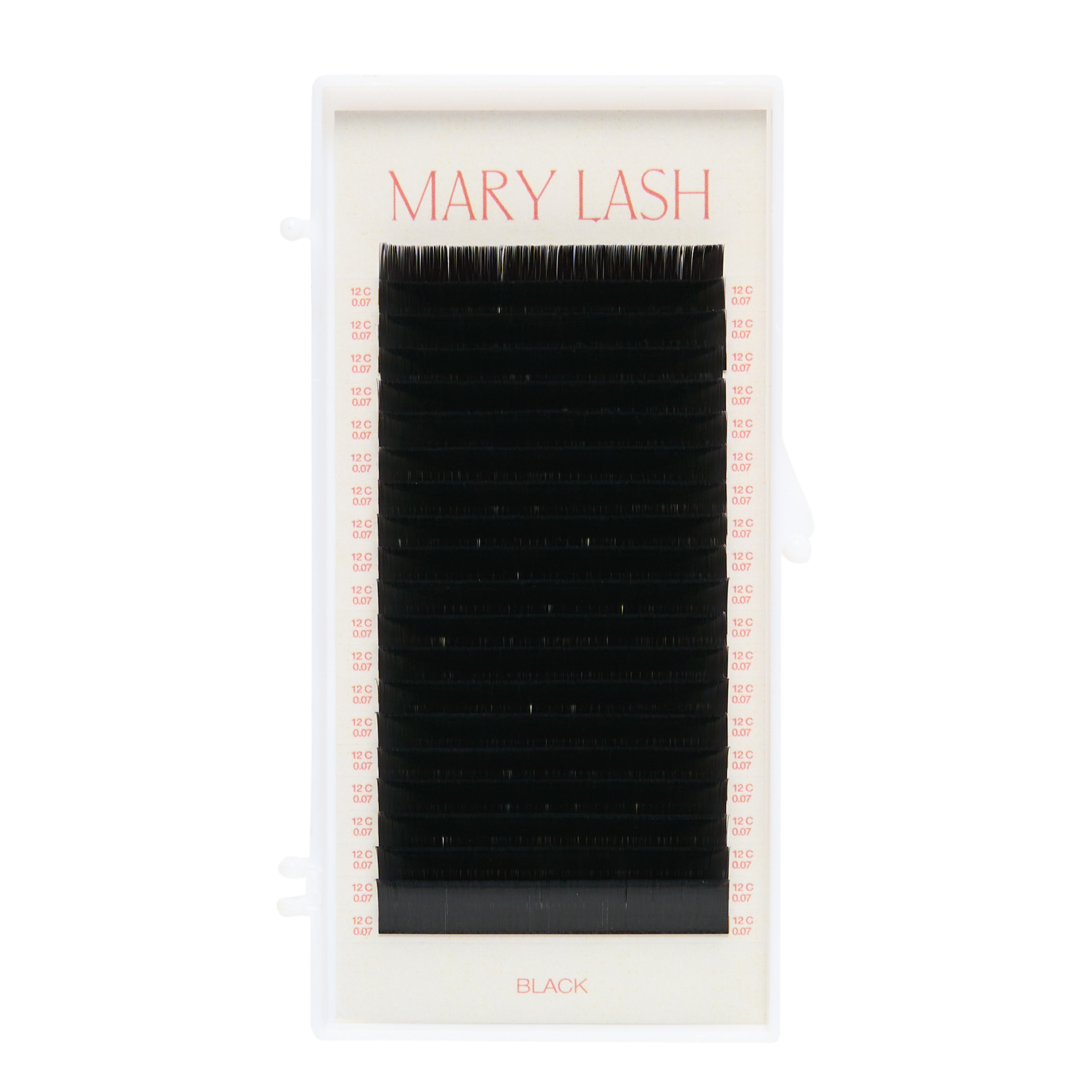 MARY LASH Black Volume Lashes 0,07 20 Lines