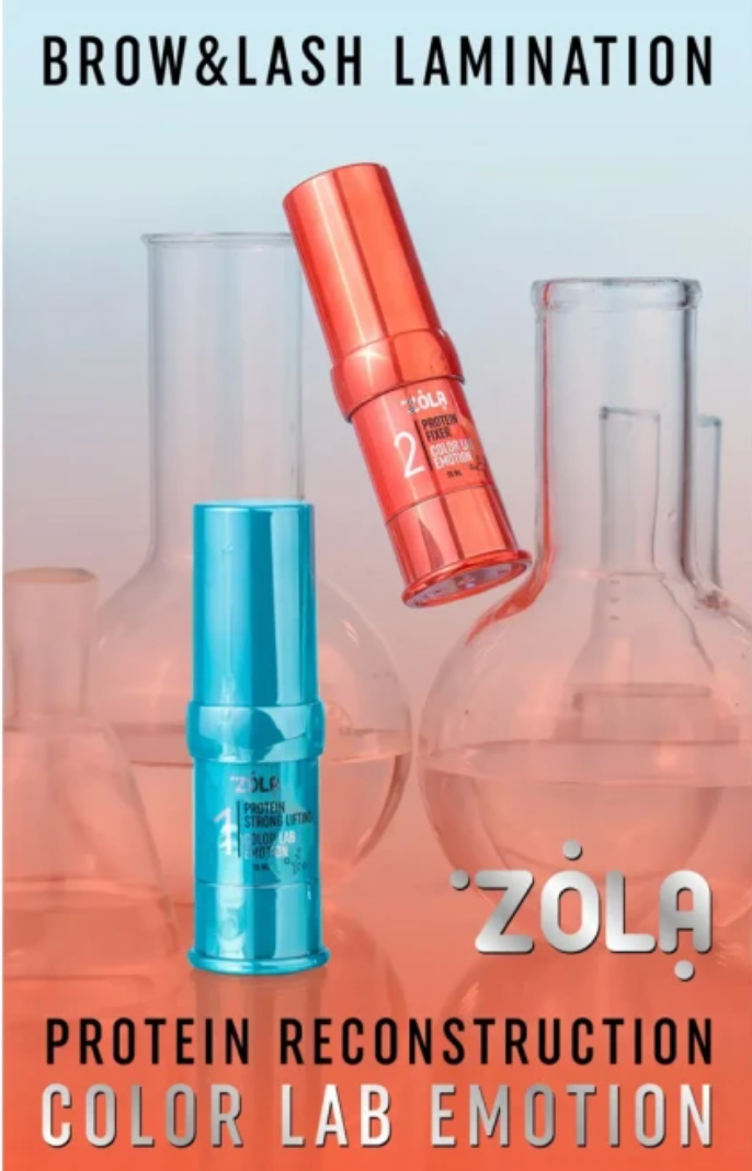 ZOLA Color Lab Emotion Brow & Lash Protein Reconstruction System | Professional Repair Treatment