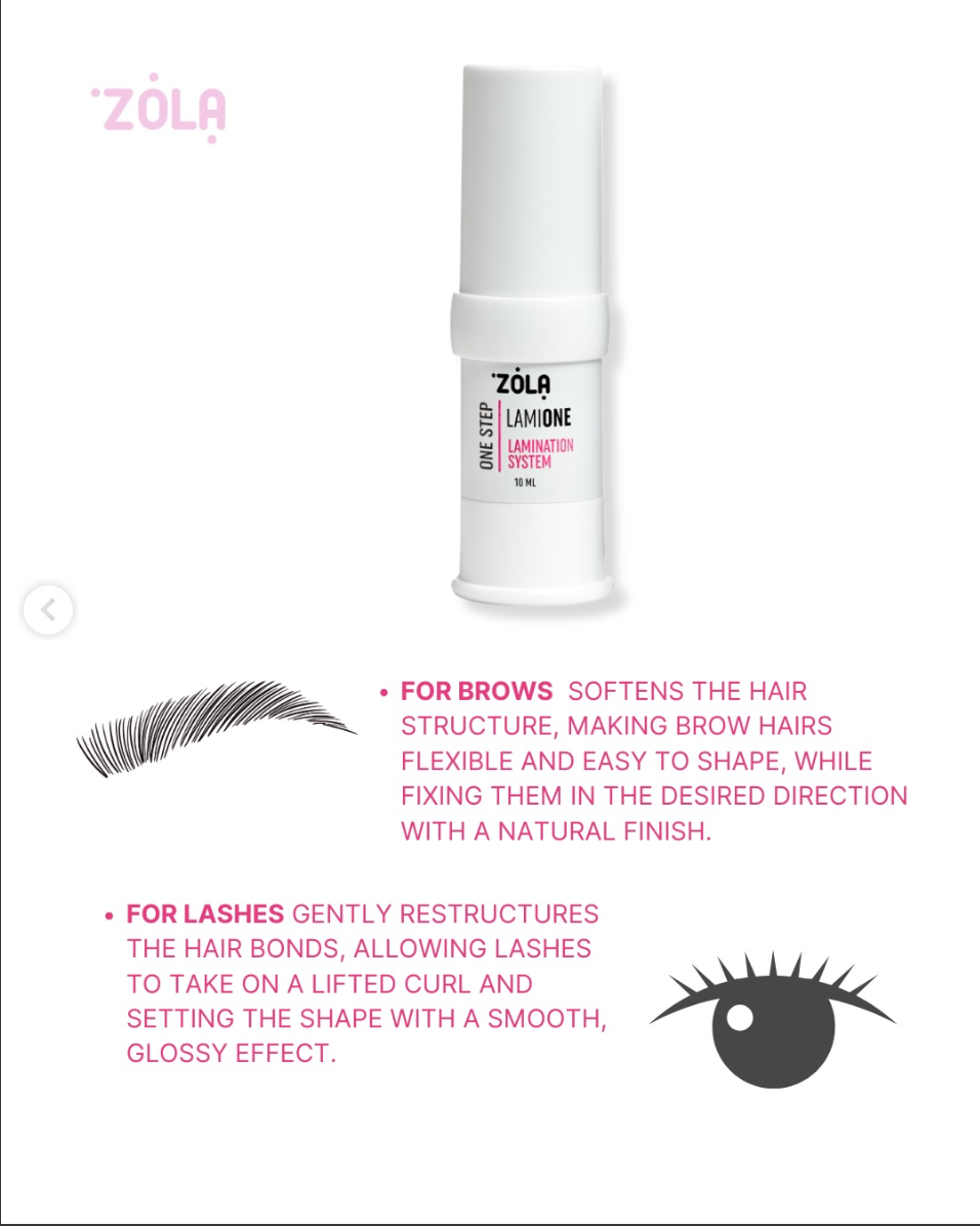 ZOLA Lamione One Step Brow Lash Lamination System 10 ml