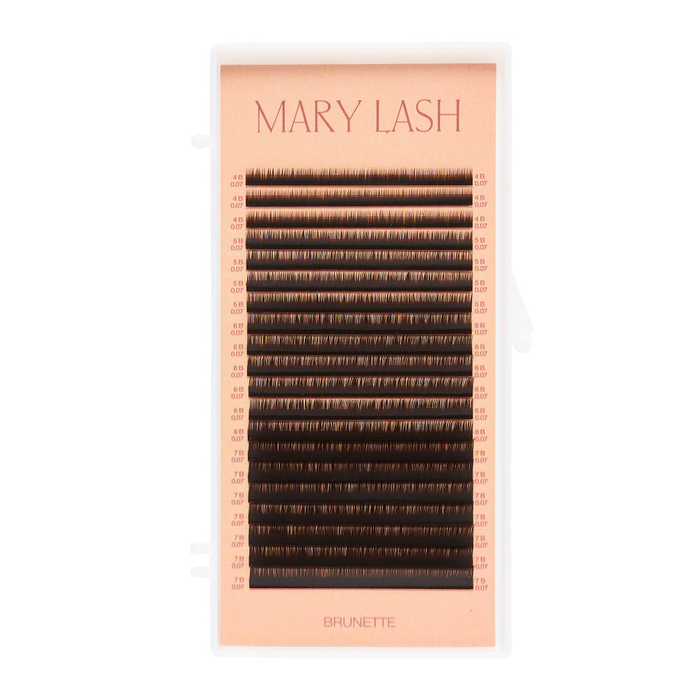 MARY LASH Brunette Espresso Volume Lashes 0,07 20 Lines