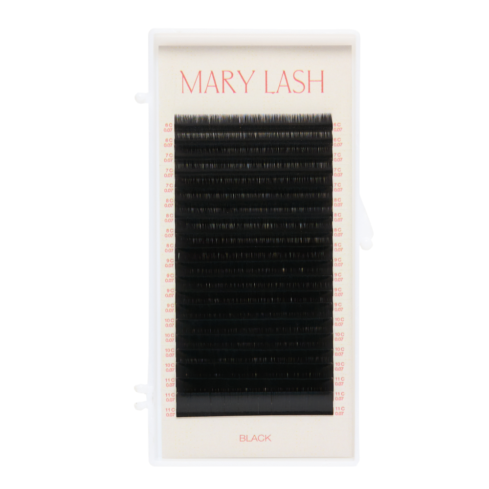 MARY LASH Black Volume Lashes 0,07 20 Lines