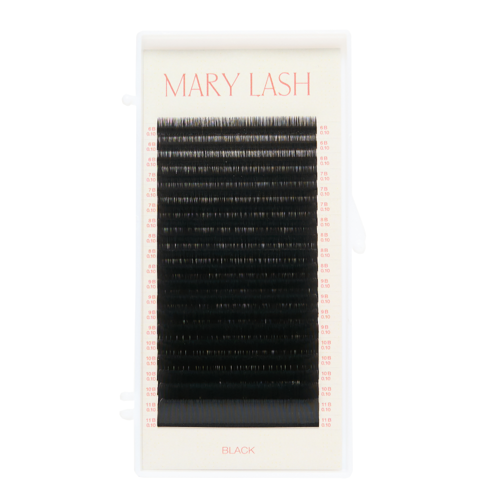 MARY LASH Black Classic Lashes 0.1 20 Lines