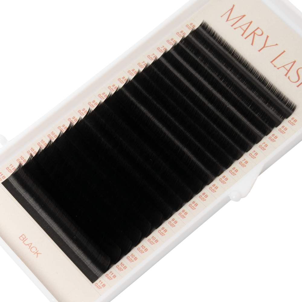 MARY LASH Black Classic Lashes 0.1 20 Lines