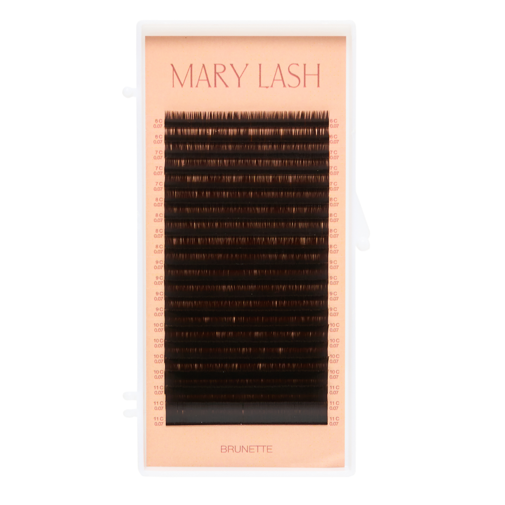 MARY LASH Brunette Espresso Volume Lashes 0,07 20 Lines