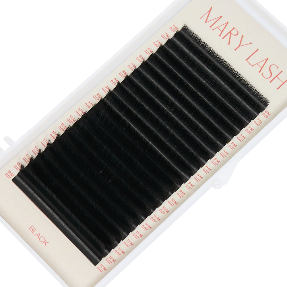 MARY LASH Black Volume Lashes 0,07 20 Lines