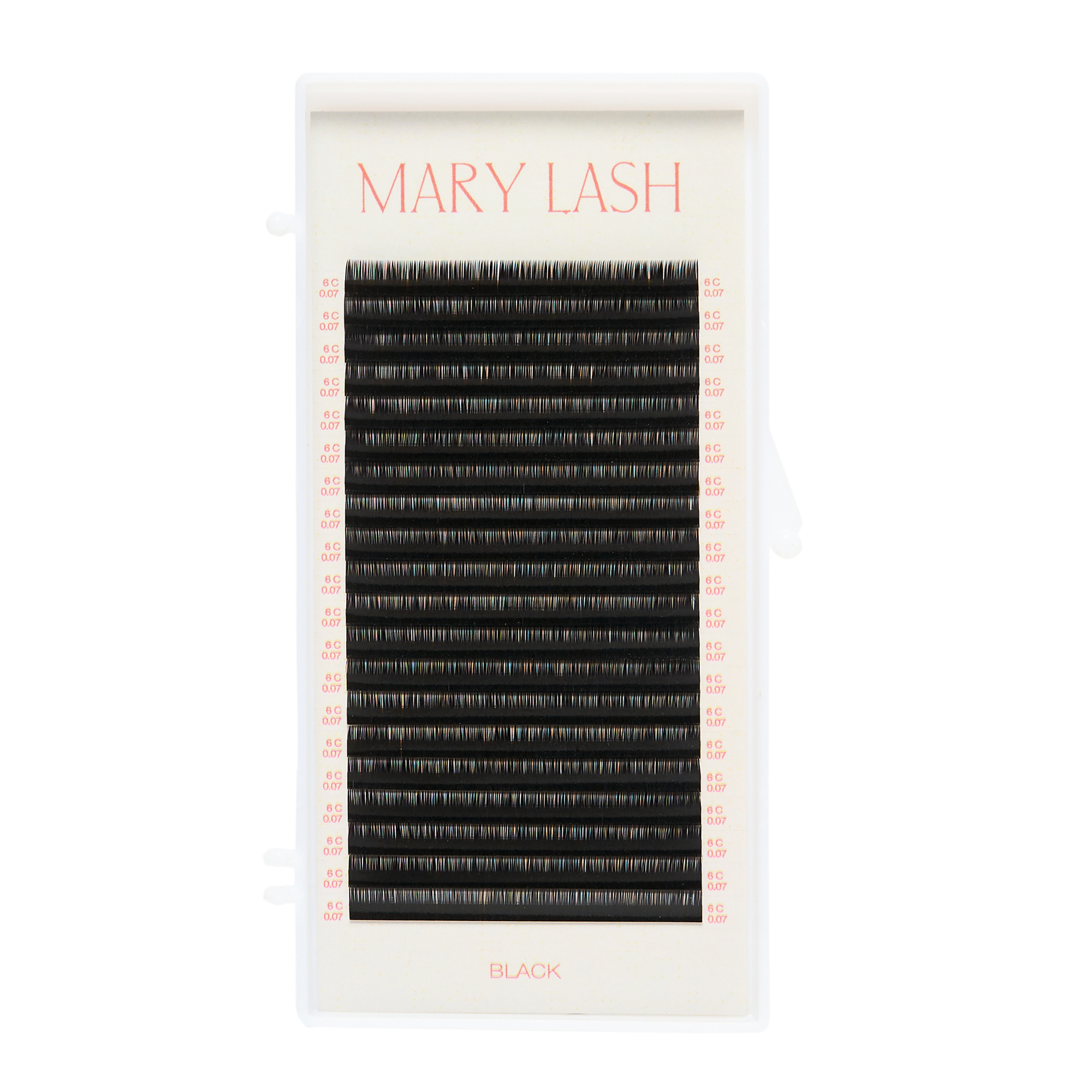 MARY LASH Black Volume Lashes 0,07 20 Lines