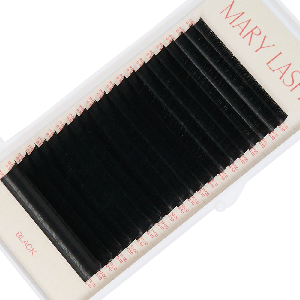 MARY LASH Black Classic Lashes 0.1 20 Lines