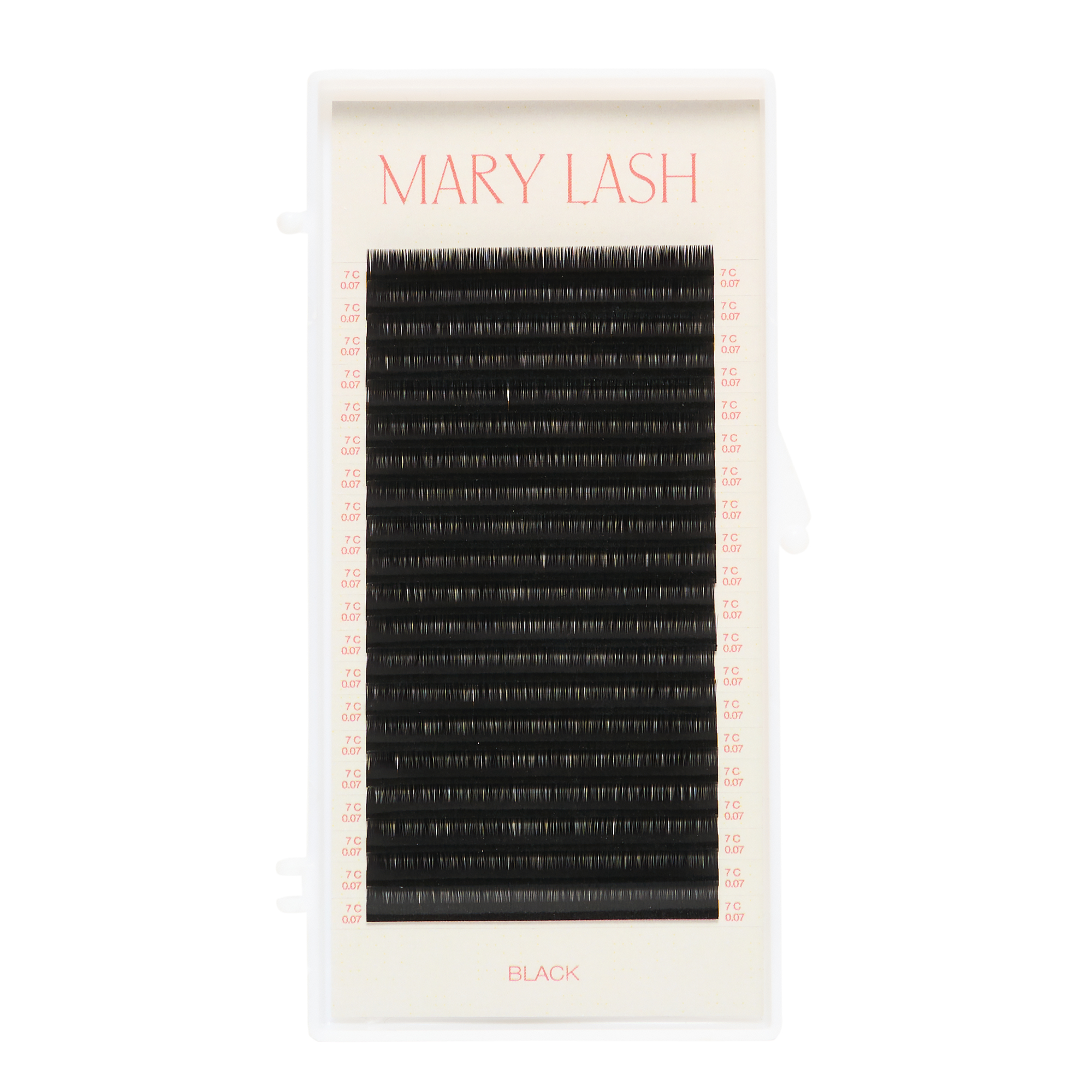 MARY LASH Black Volume Lashes 0,07 20 Lines