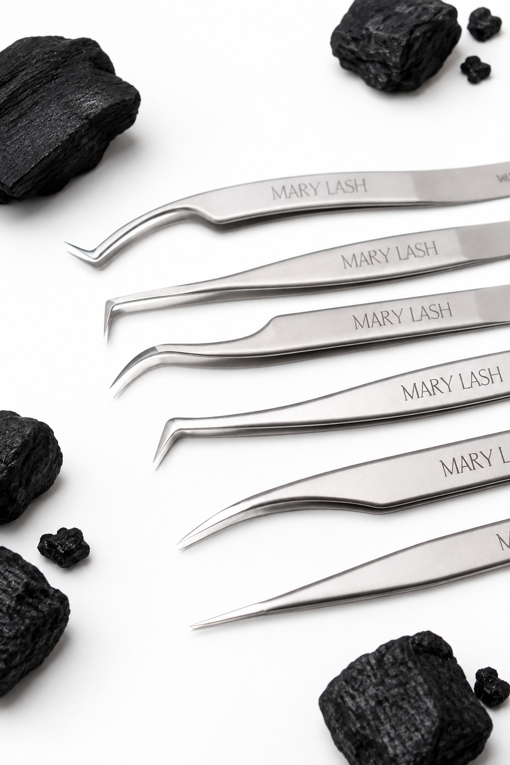 MARY LASH LINE Straight Lash Extension Tweezers