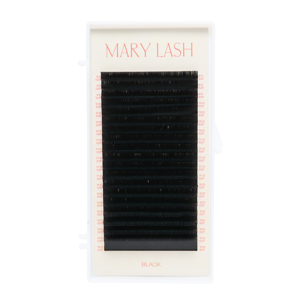 MARY LASH Black Volume Lashes 0,07 20 Lines