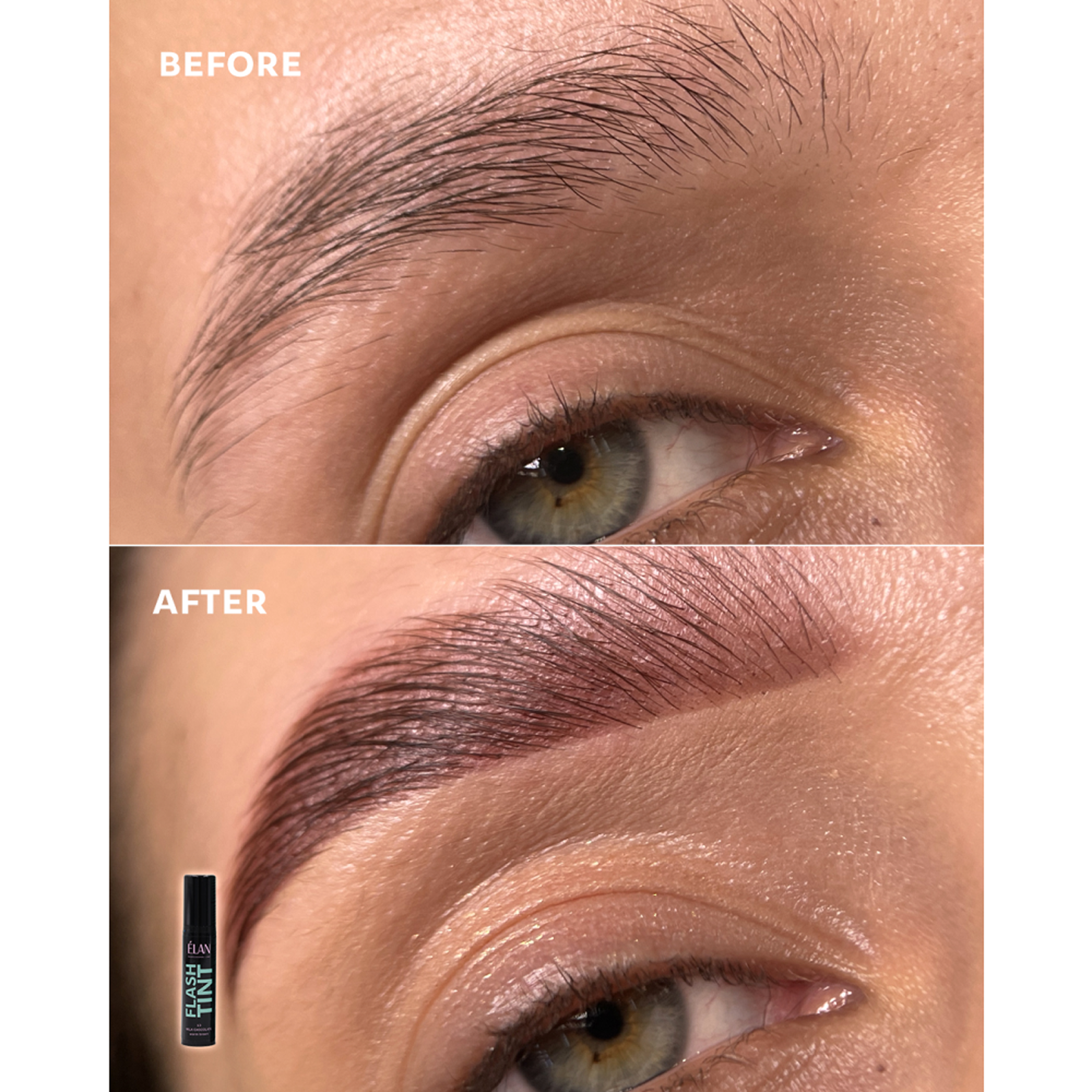 ELAN Eyebrow and eyelash dye Flash Tint 13 Milk Chocolate