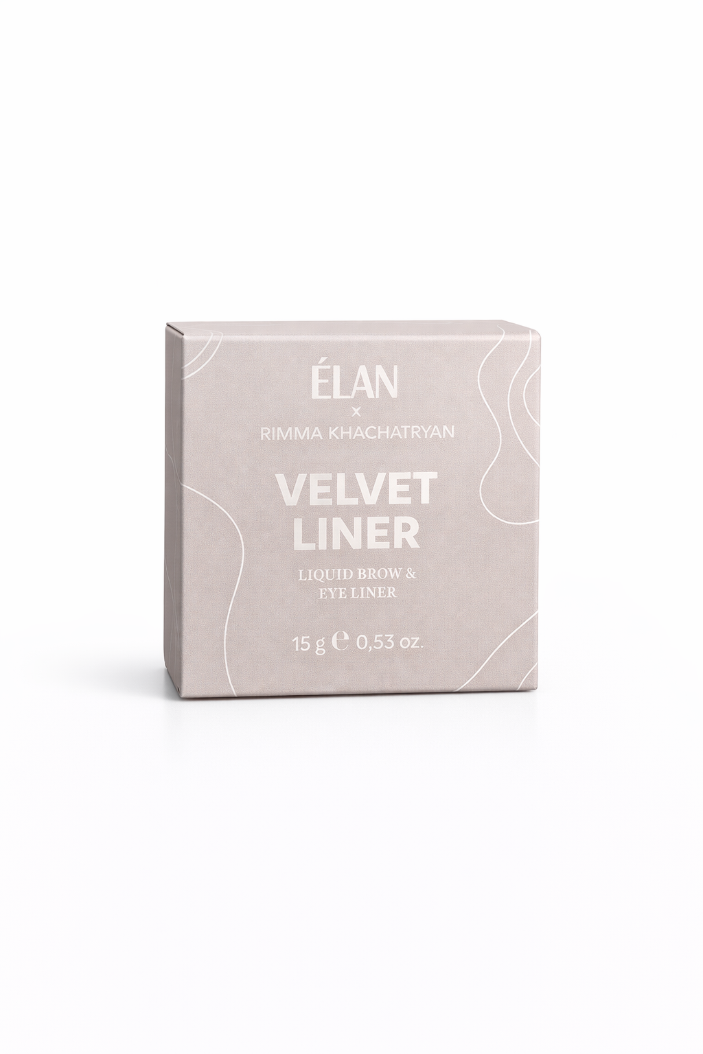 Liquid eyebrow and eye pencil ELAN x Rimma Khachatryan - Velvet Liner, 15 g