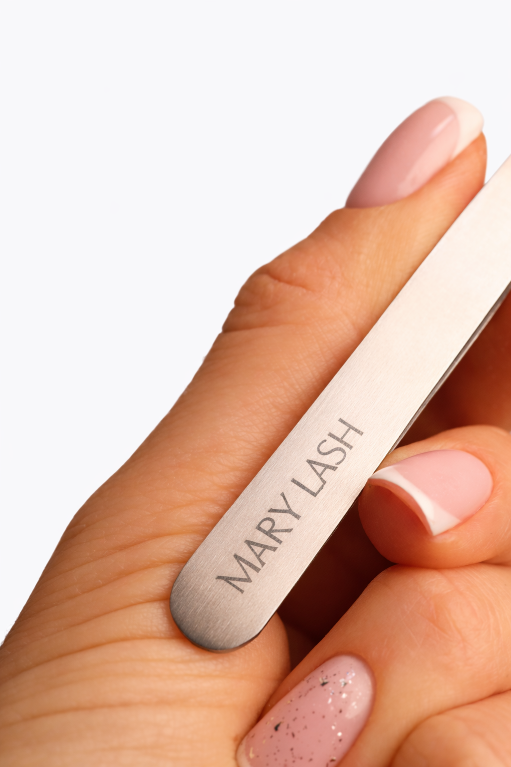 MARY LASH Eyebrow tweezers professional SILVER