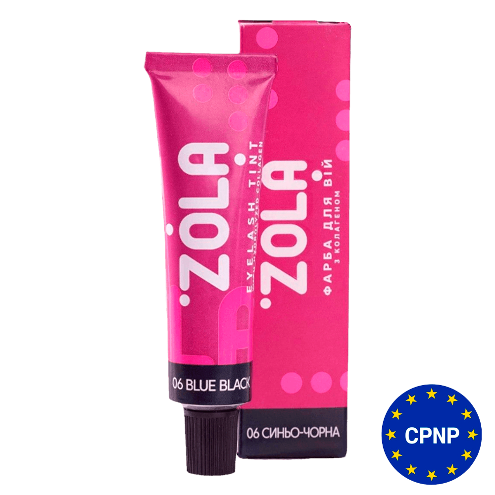 ZOLA Eyelash Tint With Collagen 06 Blue-black 15 ml