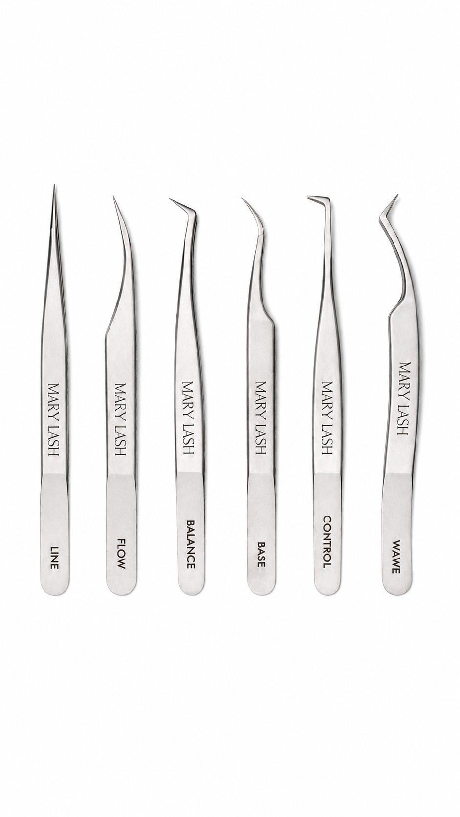 MARY LASH CONTROL 90 Degree Boot Volume Lash Tweezers