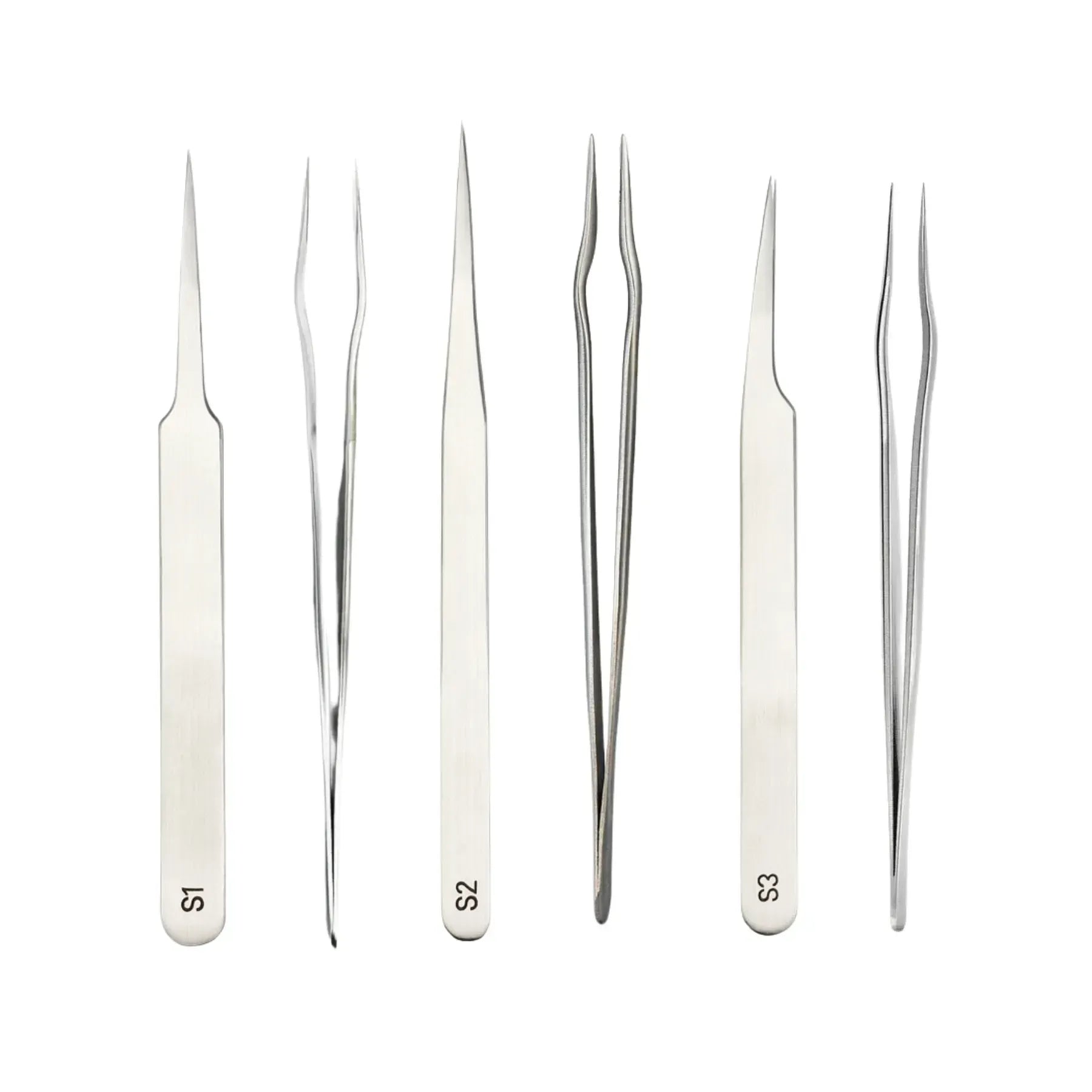 MARY LASH Straight Lash Extension Tweezers | Professional Isolation Tweezers
