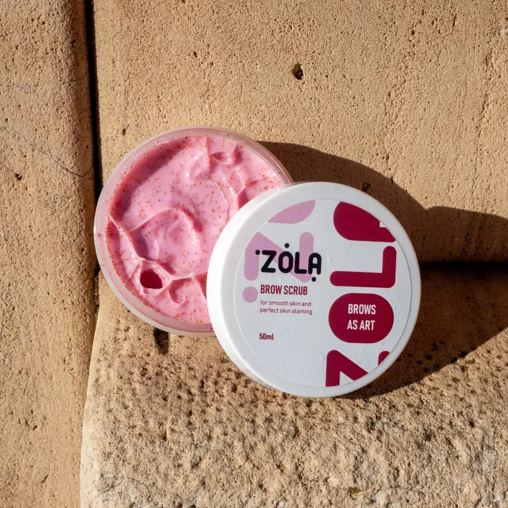 ZOLA Eyebrow Scrub Mini 50ml | Professional Brow Exfoliator