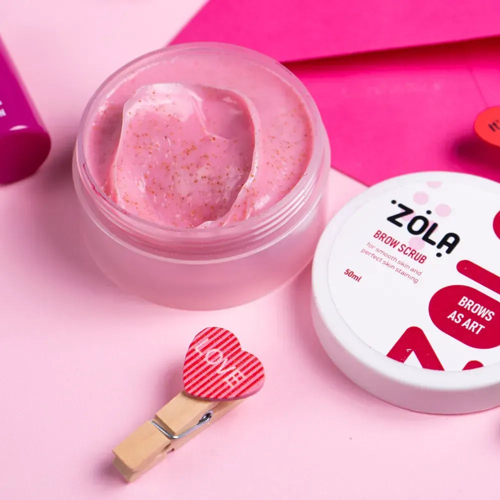 ZOLA Eyebrow Scrub Mini 50ml | Professional Brow Exfoliator