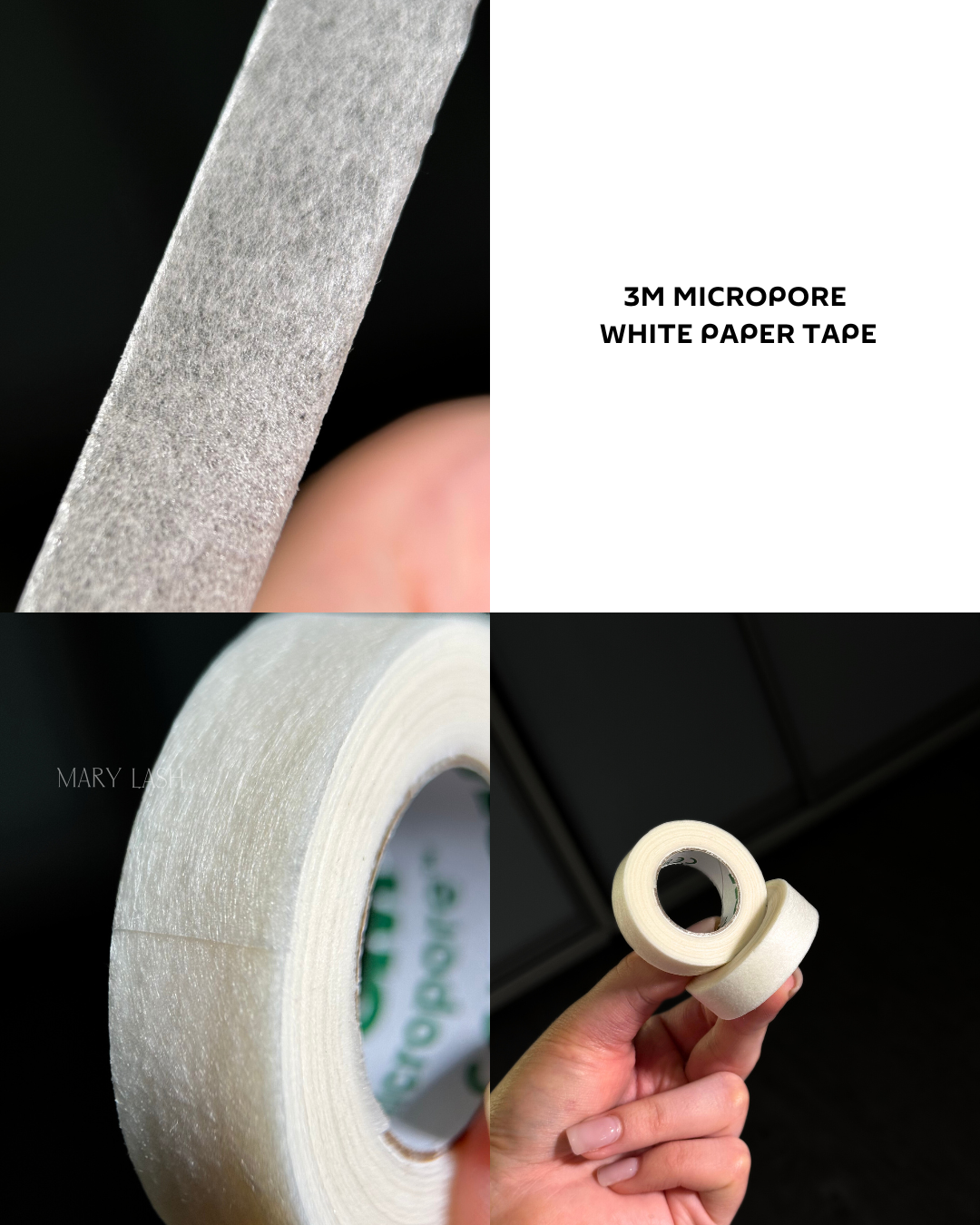 Tape 3M Micropore White Paper For Eyelash Extension